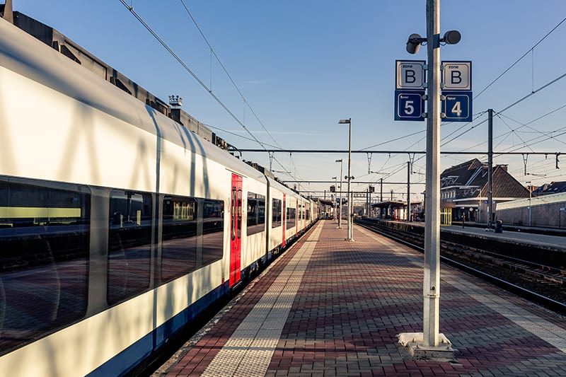 Binari della stazione Centrale di Pescara