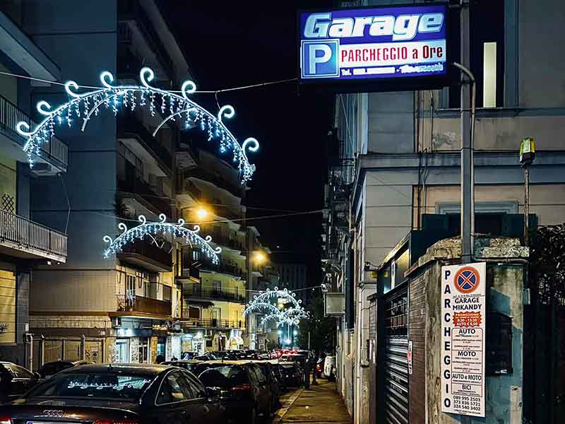 Garage Mikandy - Stazione Salerno Ingresso Garage Mikandy - Stazione Salerno